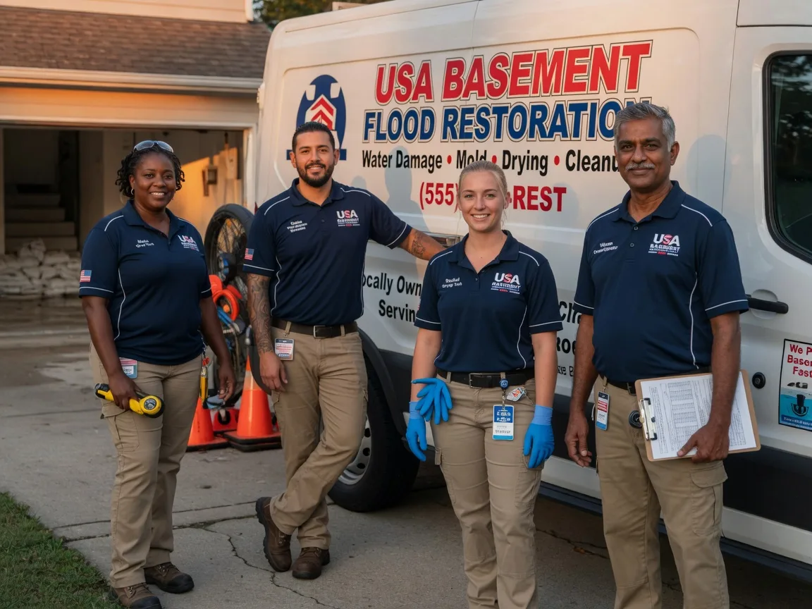 Basement Flood Cleanup company in Reva, SD